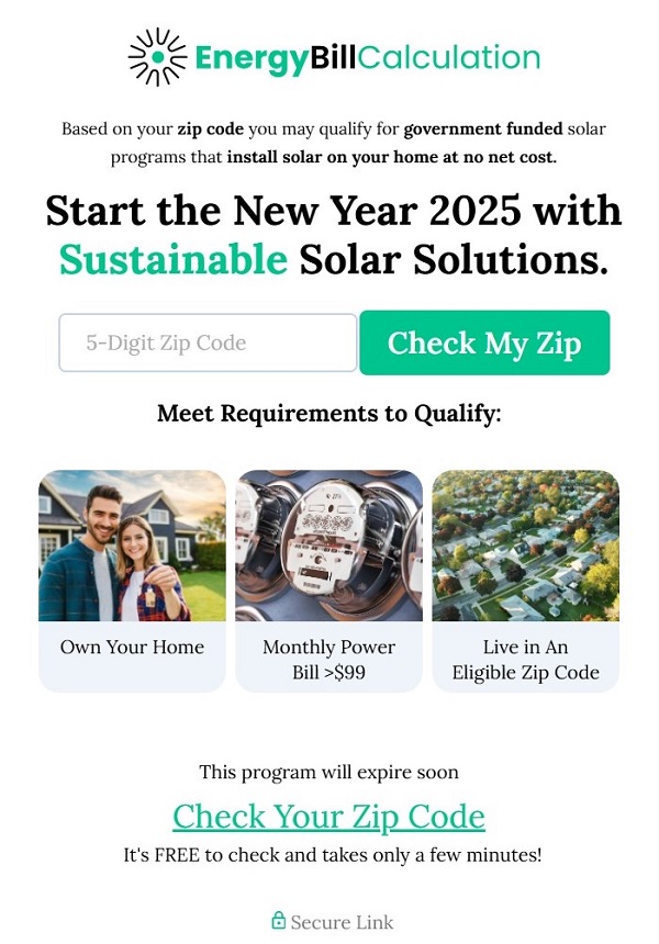 Energy Bill Calculation